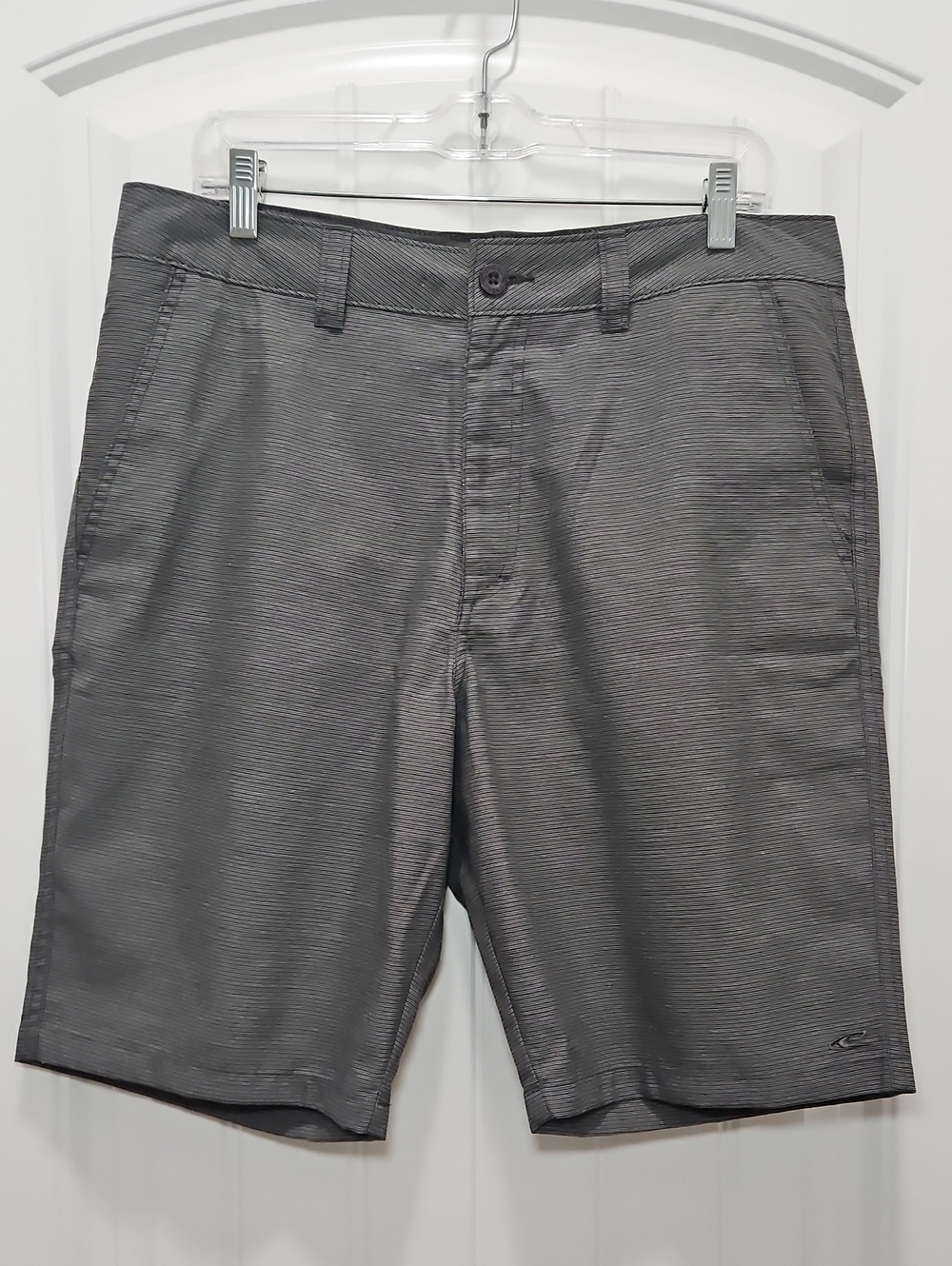 O'Neill Men's Gray Flat Front Shorts Size 34